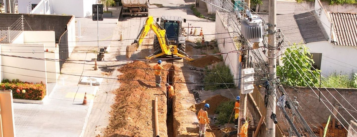 Obras consolidam avanço do saneamento na capital de Mato Grosso