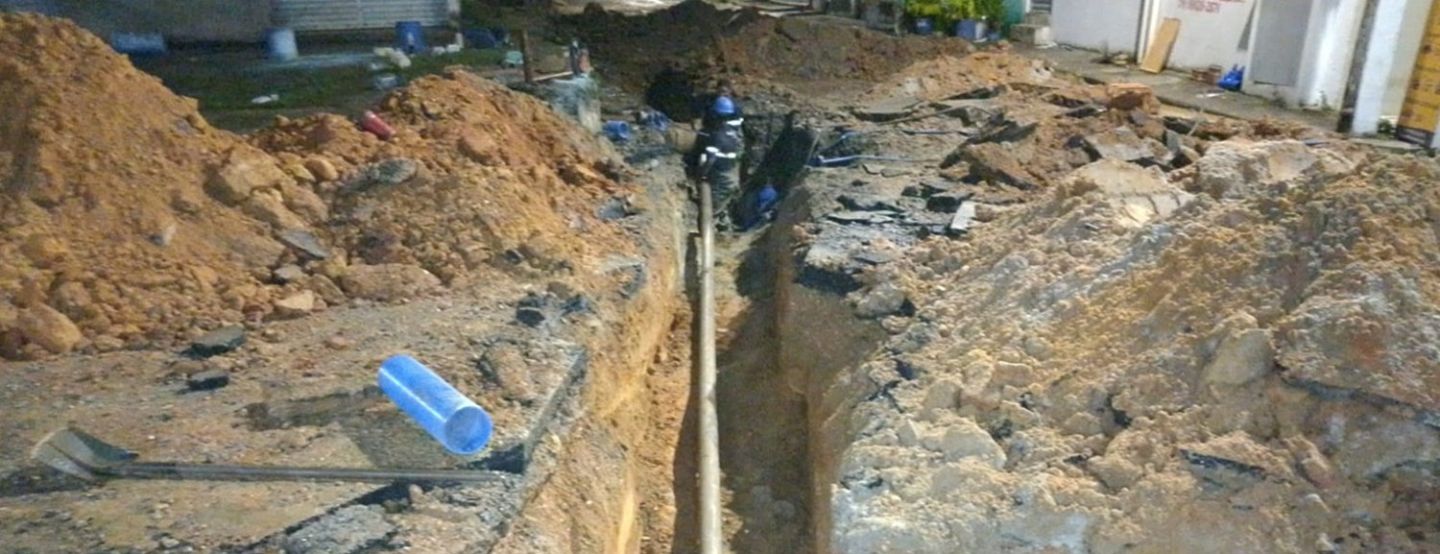 Iguá Sergipe conclui intervenções no loteamento Moema Meire