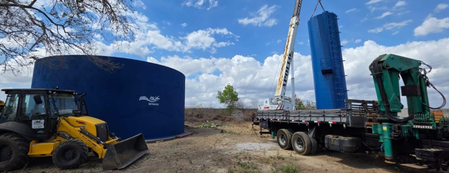 Iguá Sergipe acelera implantação de reservatórios para ampliar reserva hídrica em 10 cidades