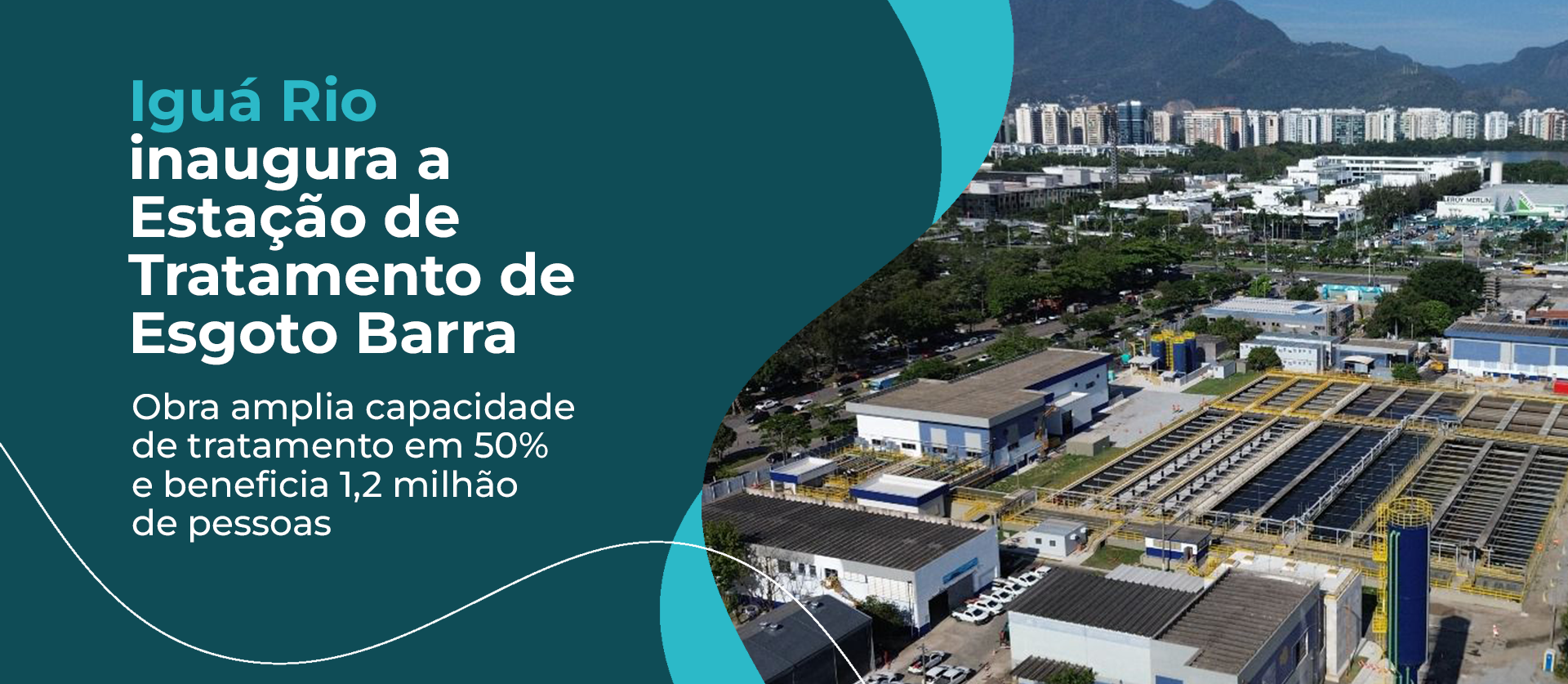 Inauguração ETE BARRA