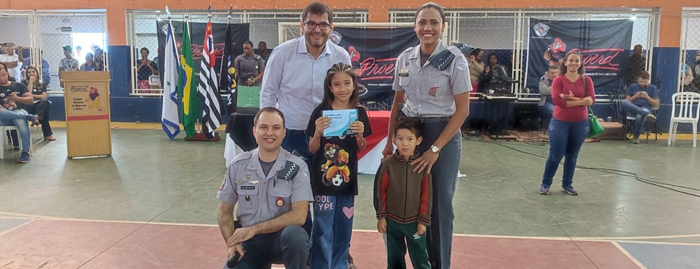 RESPONSABILIDADE SOCIAL: Águas Andradina apoia formatura dos alunos do Proerd