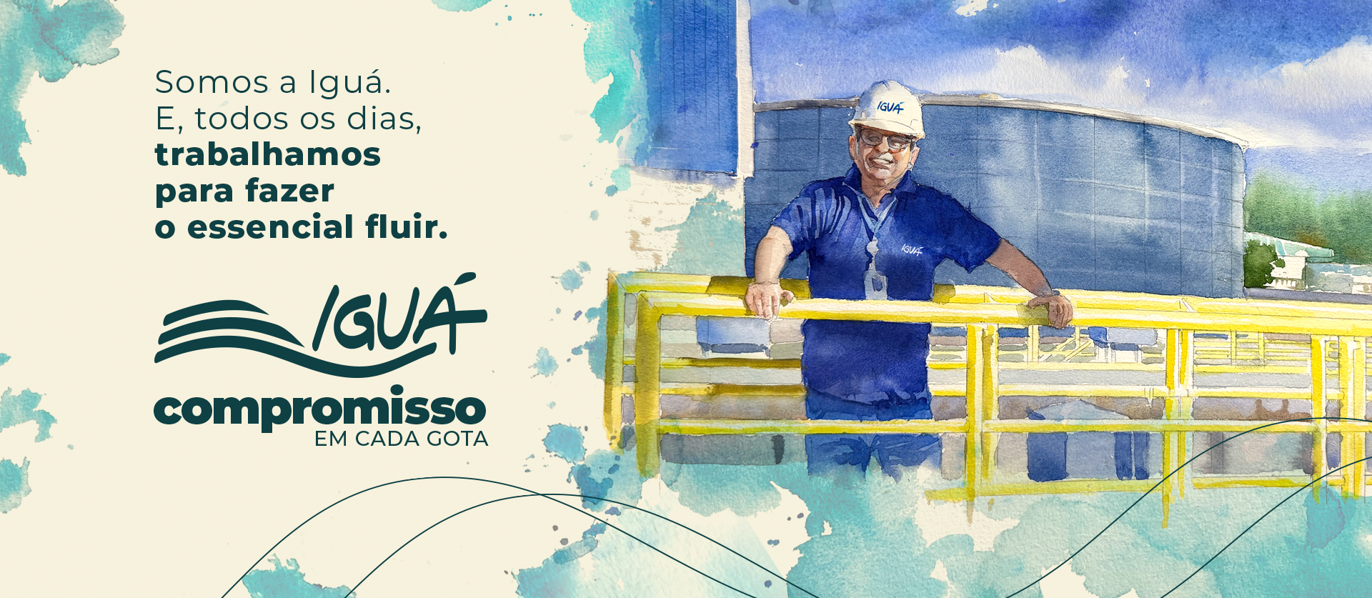 Compromisso em cada gota