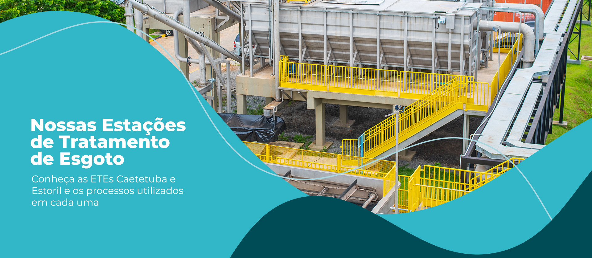Nossas Estações de Tratamento de Esgoto - Atibaia