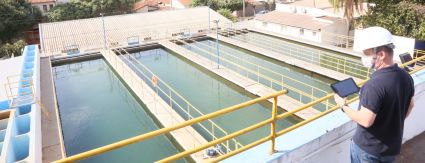 DESENVOLVIMENTO: MIRASSOL COMPLETA 15 ANOS DE AVANÇOS EM SANEAMENTO DESENVOLVIMENTO: MIRASSOL COMPLETA 15 ANOS DE AVANÇOS EM SANEAMENTO